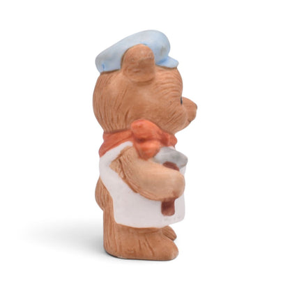 Homco Vintage Tiny Bears Set of Six #8820 Occupations Porcelain Figurines