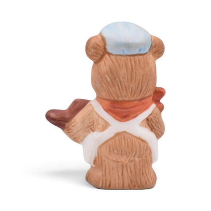 Homco Vintage Tiny Bears Set of Six #8820 Occupations Porcelain Figurines