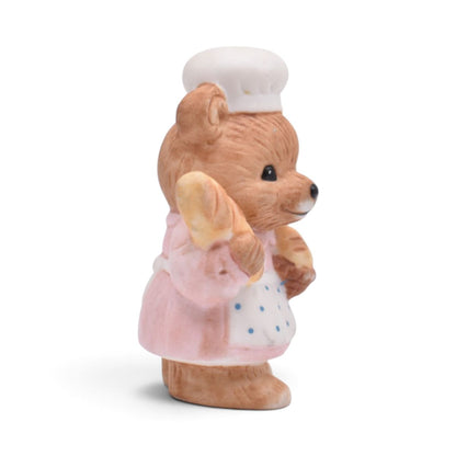 Homco Vintage Tiny Bears Set of Six #8820 Occupations Porcelain Figurines