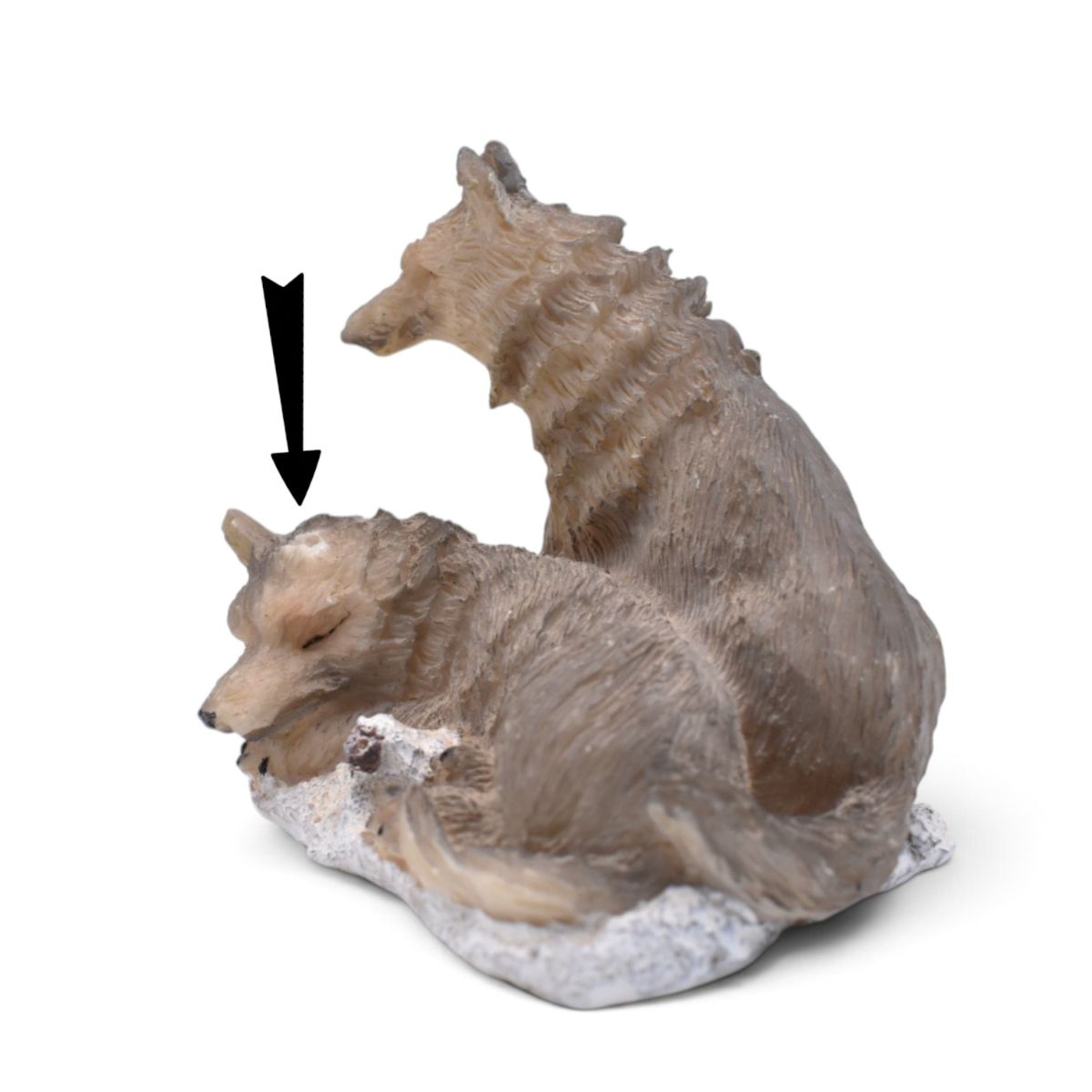 Wolf Figurines - Set of 3