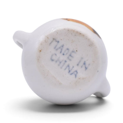 Miniature Teddy Bear Porcelain Tea Set, Cup and Saucer