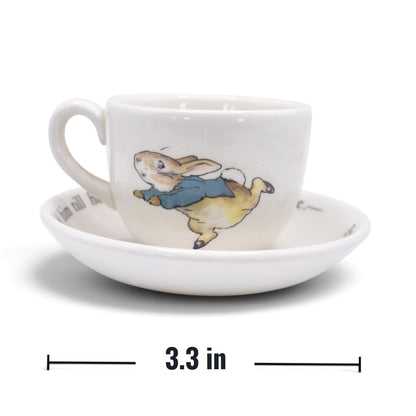 Wedgwood Peter Rabbit Child's Tea Set, Cup and Two Saucers