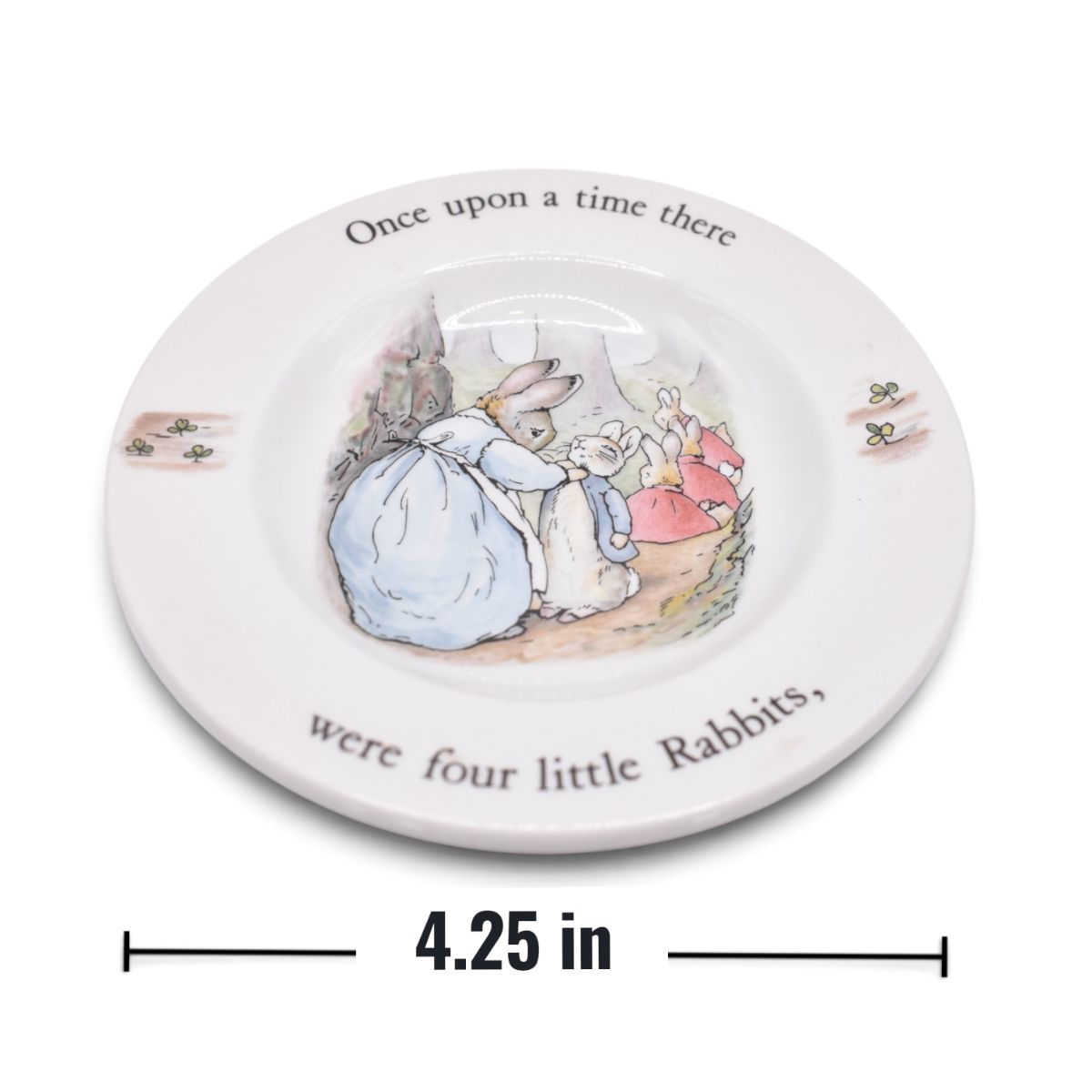 Wedgwood Peter Rabbit Child's Tea Set, Cup and Two Saucers