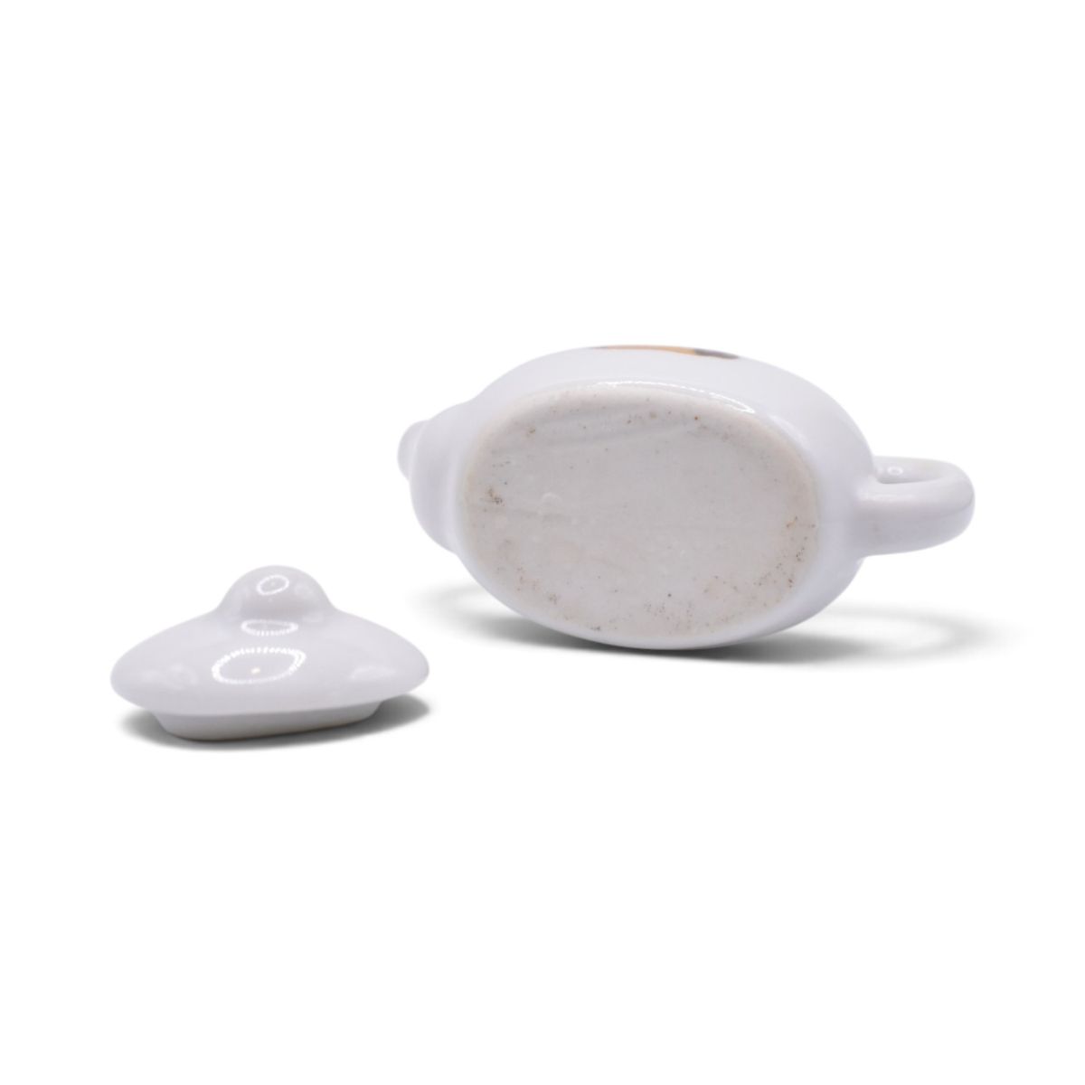 Miniature Teddy Bear Porcelain Tea Set, Cup and Saucer