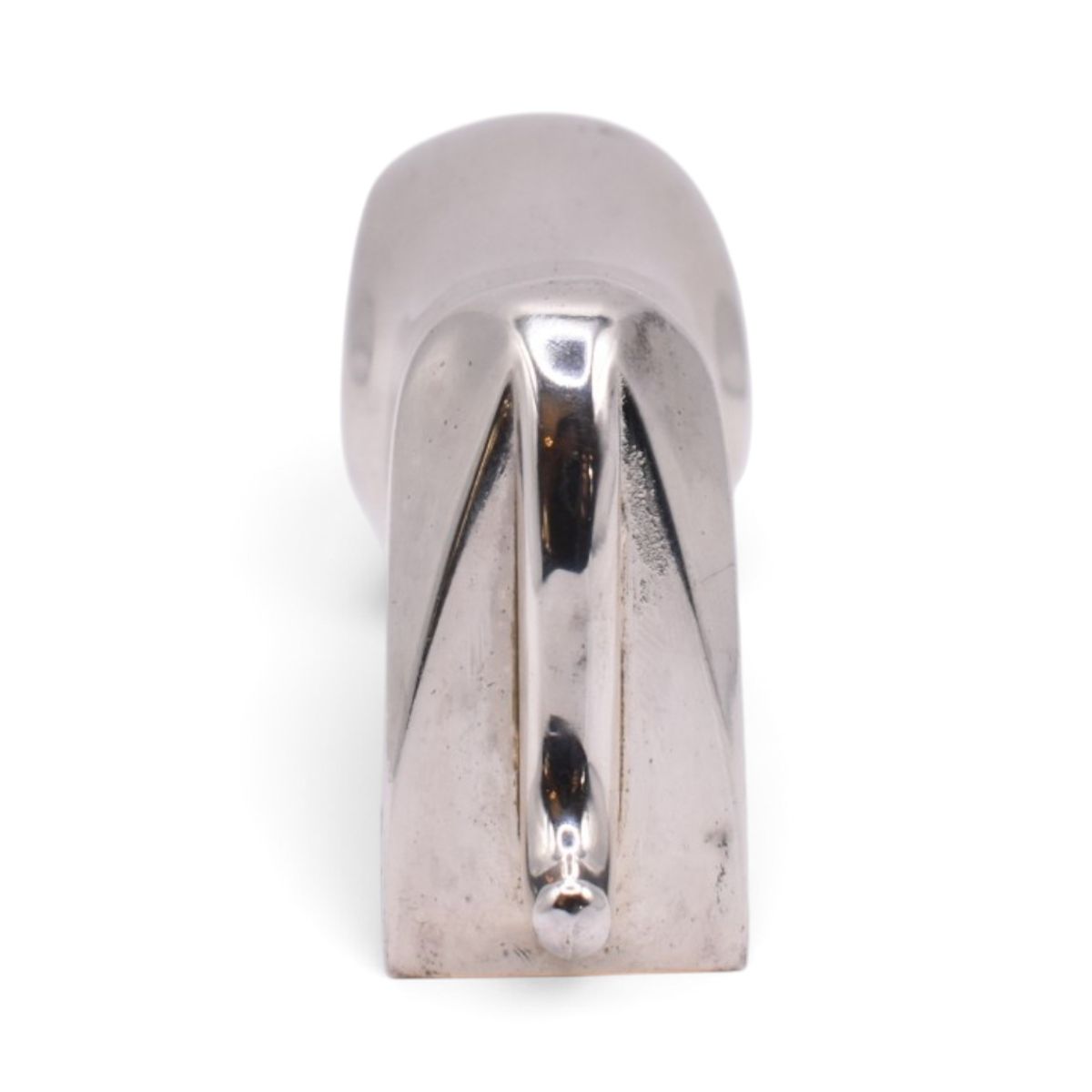 Silver Plated Lion Paperweight Figurine