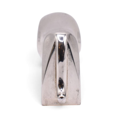 Silver Plated Lion Paperweight Figurine