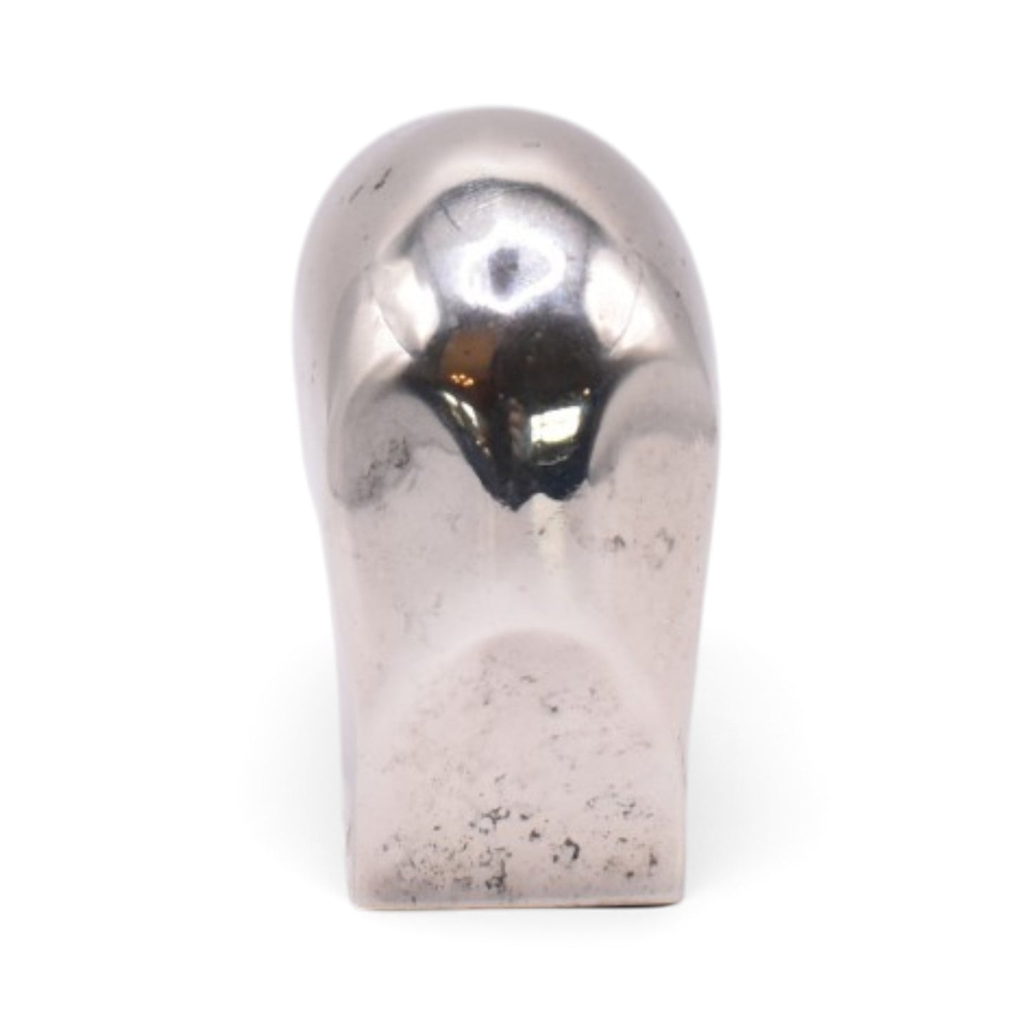 Silver Plated Polar Bear Paperweight Figurine