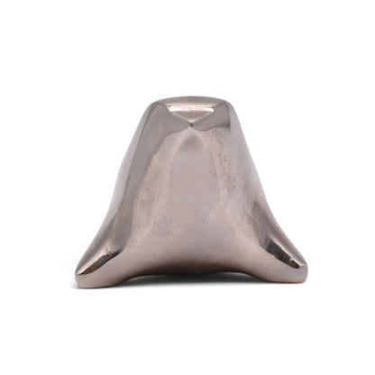 Silverplated Seal Paperweight Figurine
