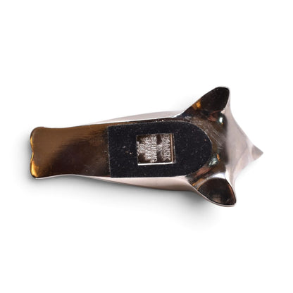 Silverplated Seal Paperweight Figurine