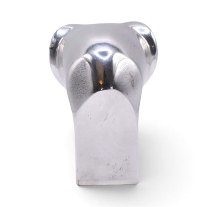 Silverplated Elephant Paperweight Figurine