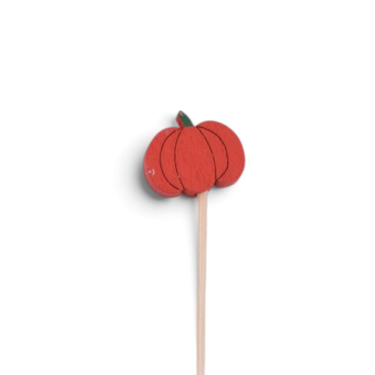 Fall Pumpkin Bamboo Skewers, Set of 50