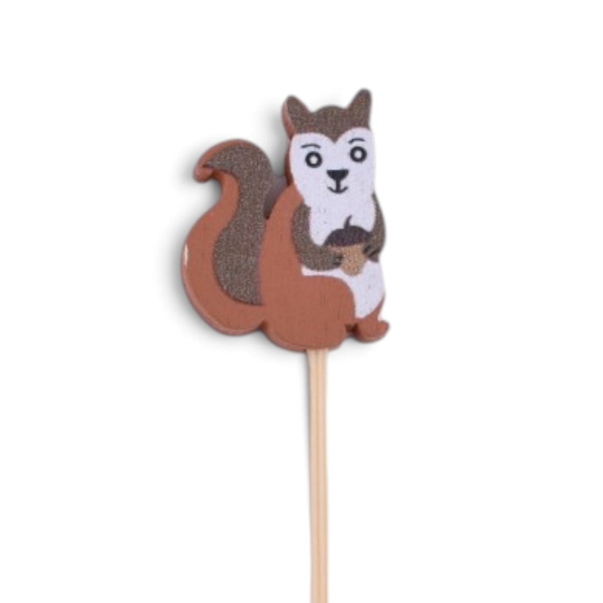 Fall Squirrel Bamboo Skewers, 50 Pcs