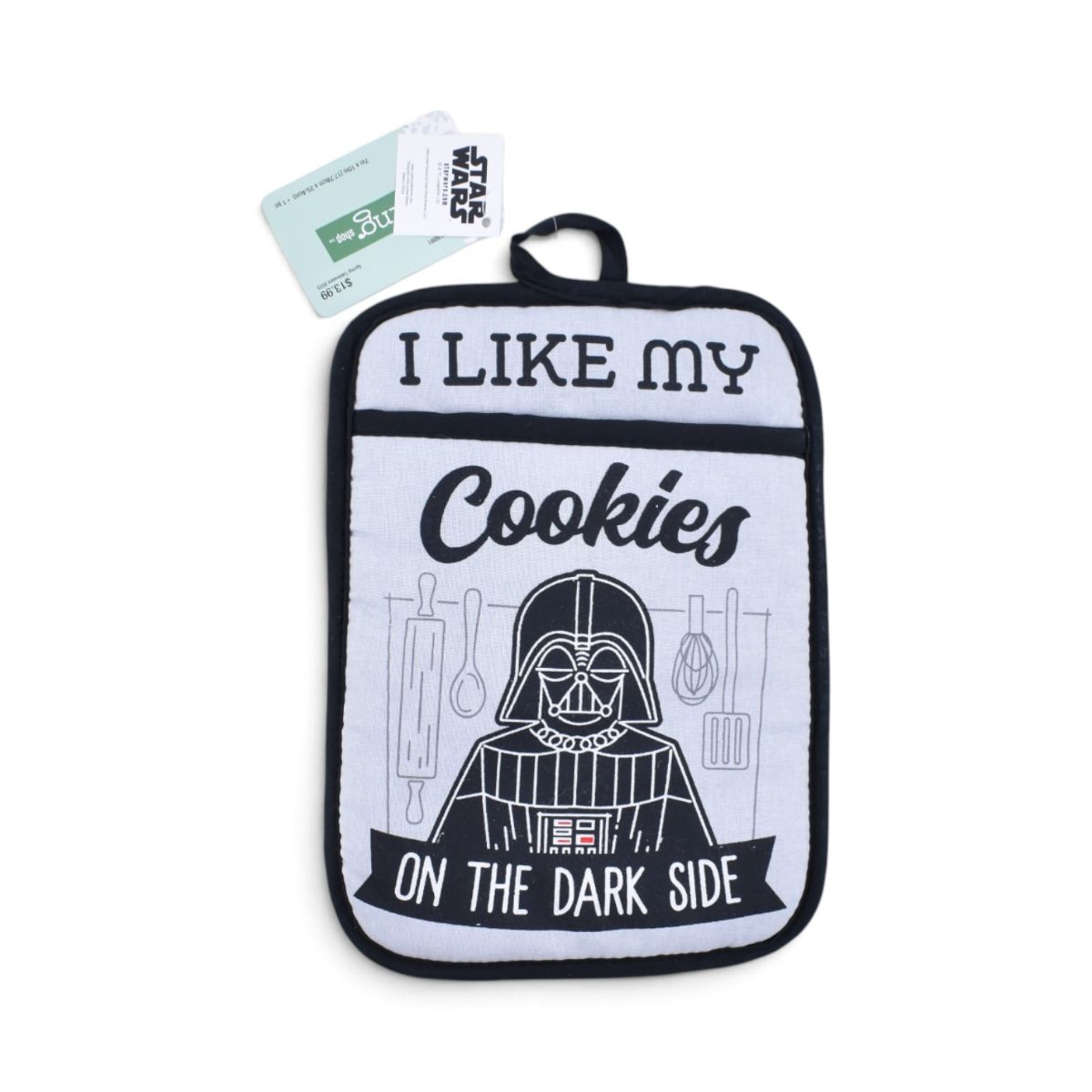 Star Wars Darth Vader "I Like My Cookies On The Dark Side" Pot Holder Set