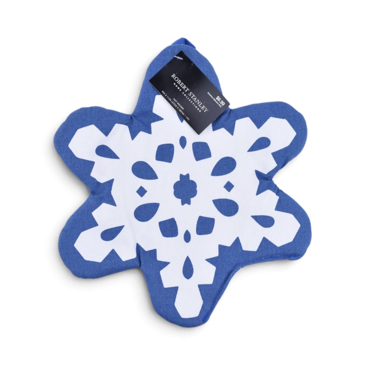 Snowflake Pot Holder in Blue