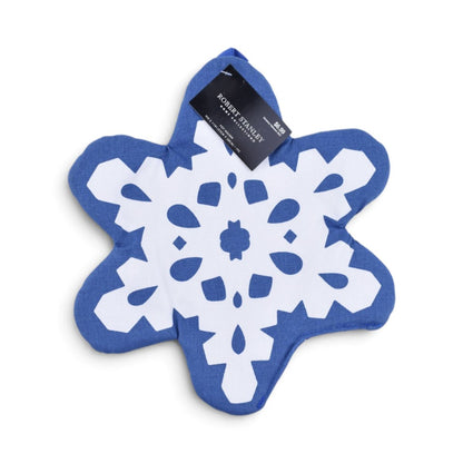 Snowflake Pot Holder in Blue