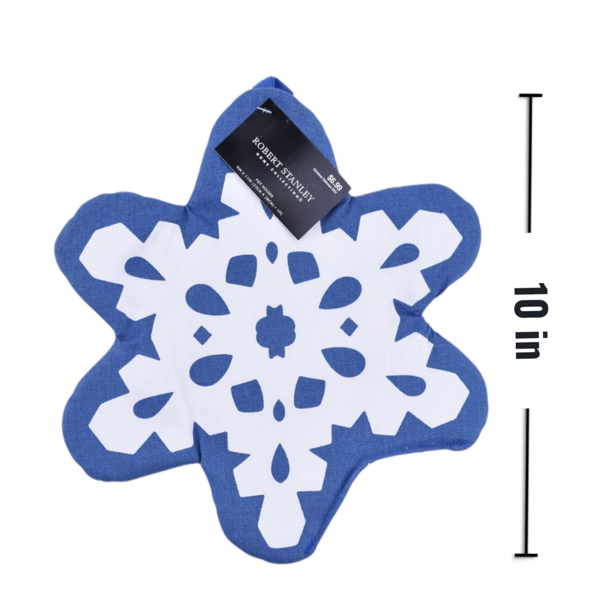 Snowflake Pot Holder in Blue