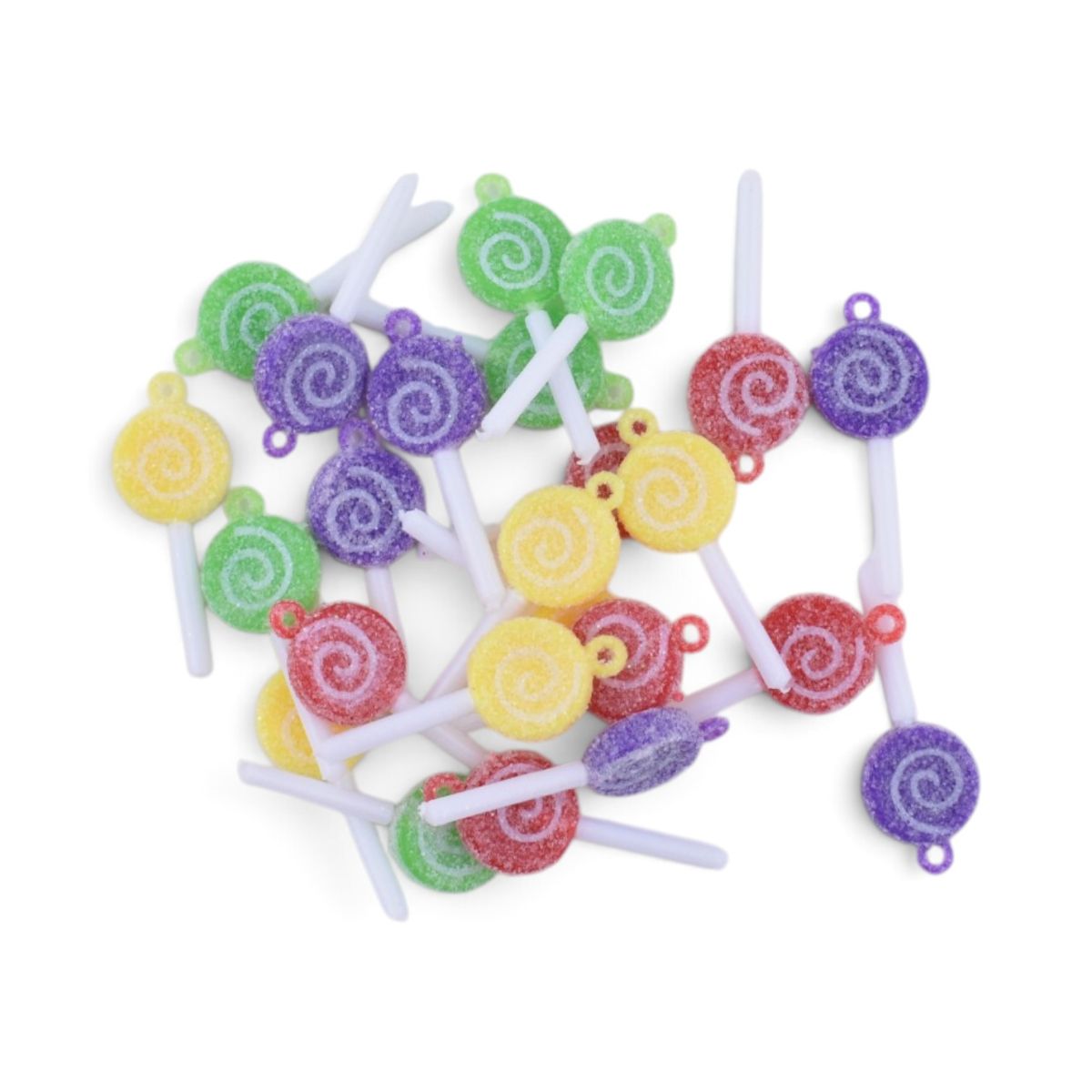 Miniature Lollipop Ornaments, 24 pc