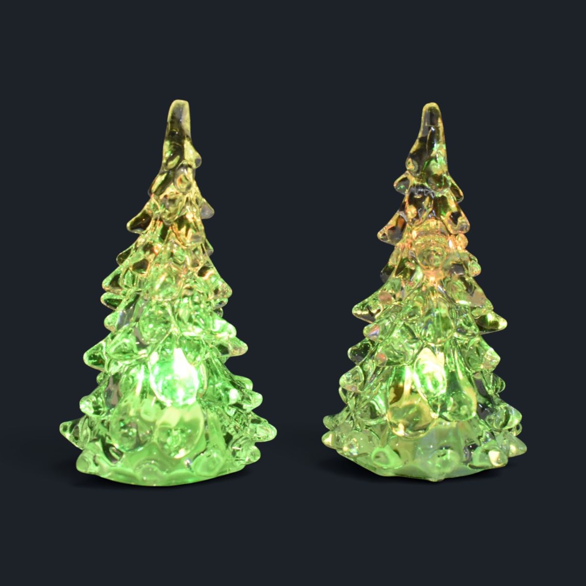 LED Color Changing Trees, Set of 2