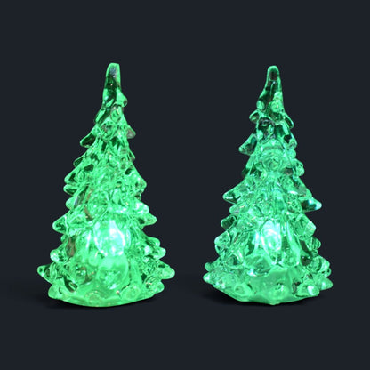 LED Color Changing Trees, Set of 2