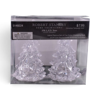 LED Color Changing Trees, Set of 2