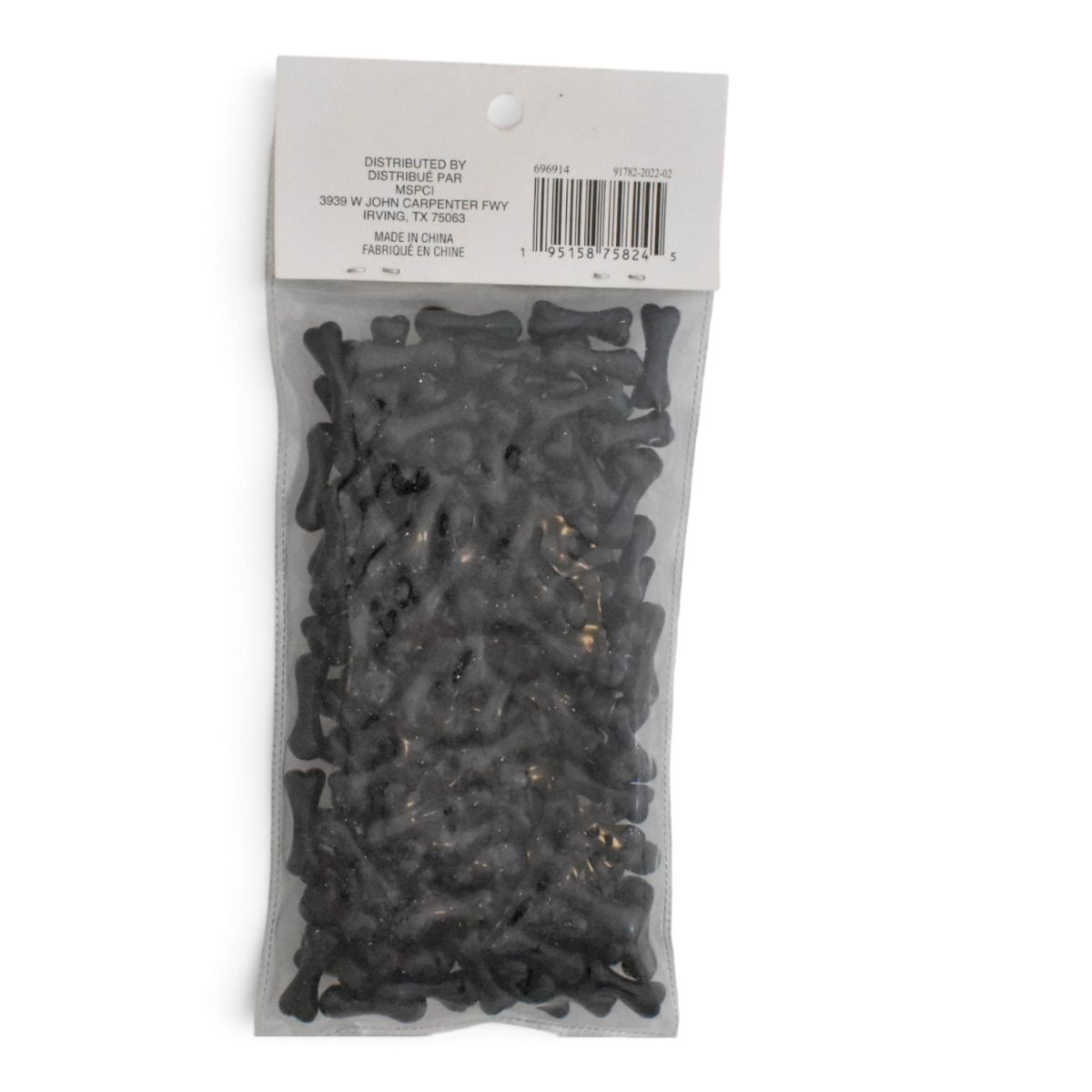 Halloween Black Bones Decorative Filler, 5 oz