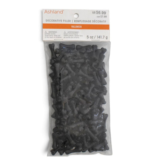 Halloween Black Bones Decorative Filler, 5 oz