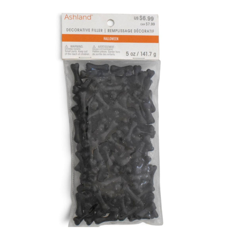 Halloween Black Bones Decorative Filler, 5 oz