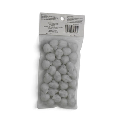 Halloween Skulls Glow in the Dark Table Scatter, 5oz