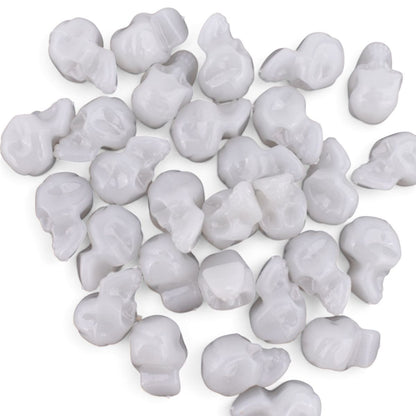 Halloween Small Skulls Glow in the Dark Decorative Filler, 5oz