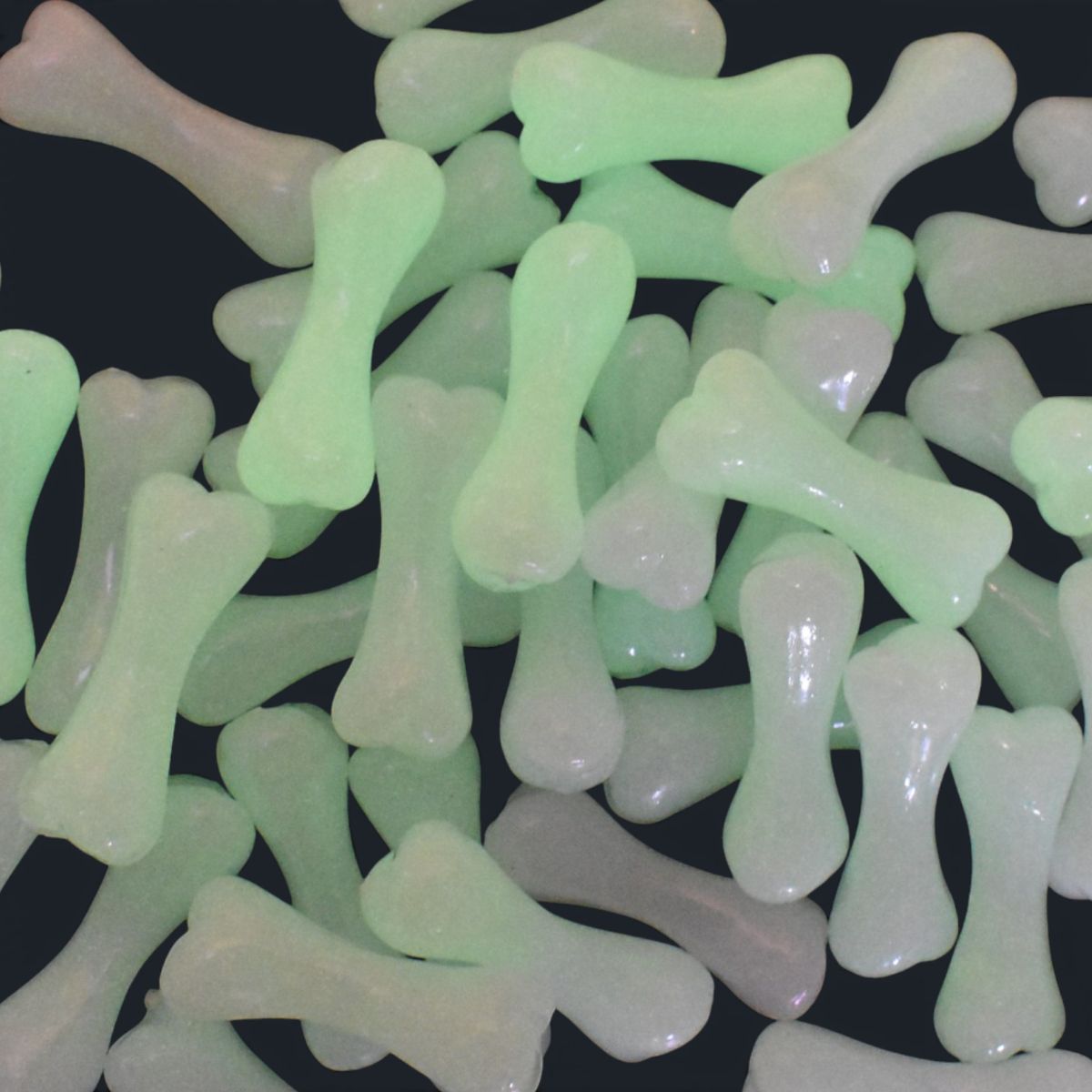Glow-in-the-Dark Bones Decorative Filler, 5 oz