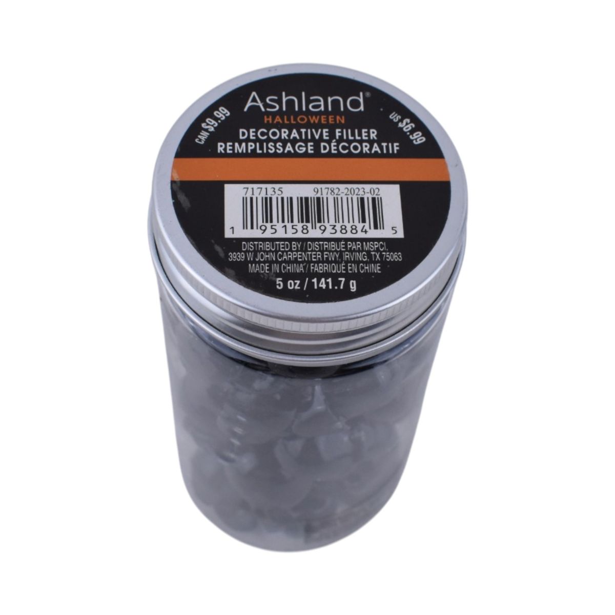 Black Skull Halloween Decorative Filler