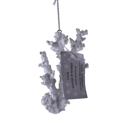 Glitter Coral Reef Ornament