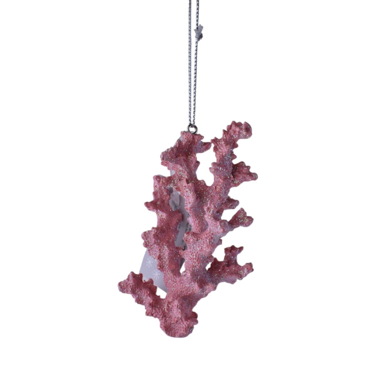 Glitter Coral Reef Ornament