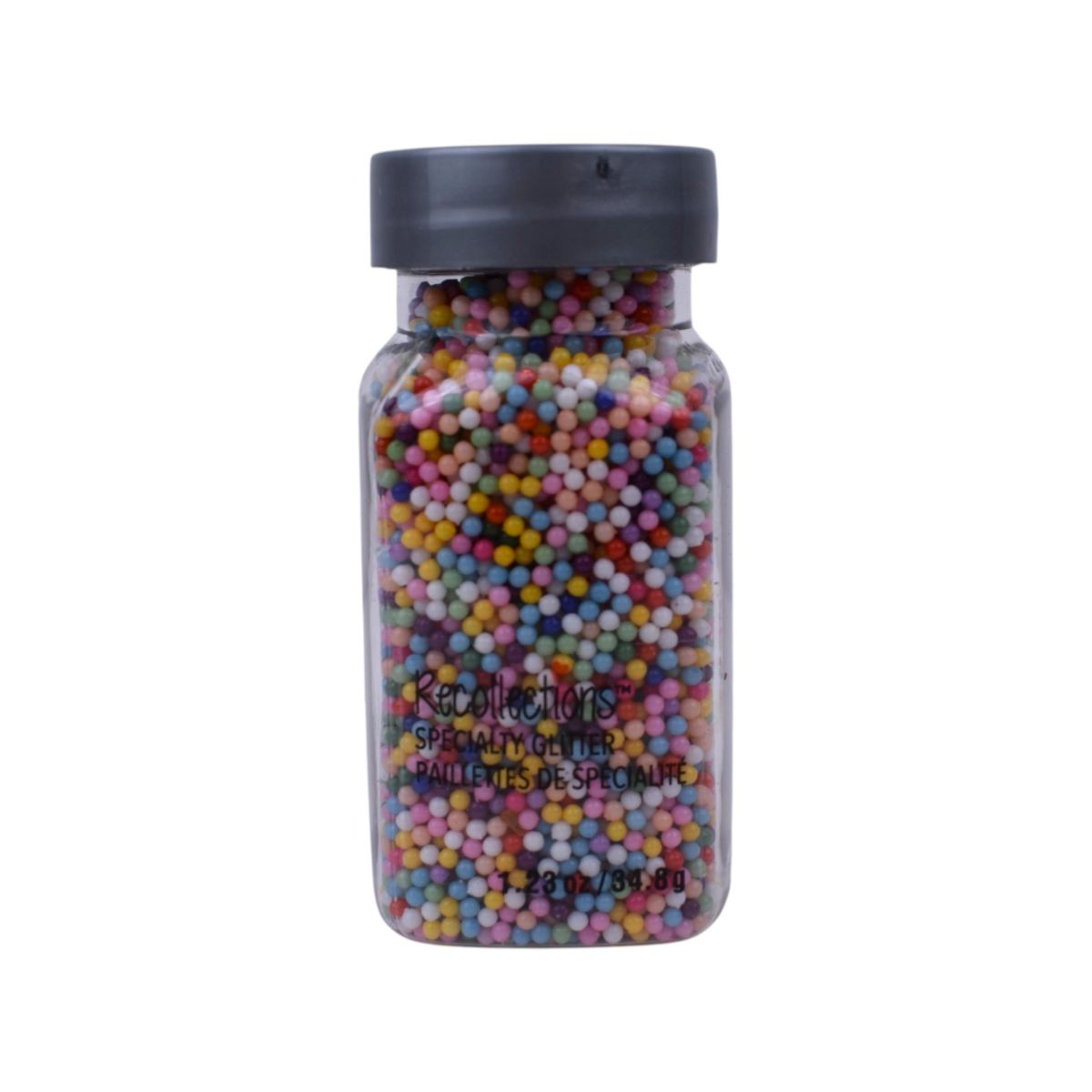 Recollections Multicolor Specialty Glitter Pearls, 6 oz
