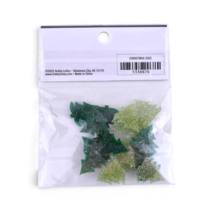 Acrylic Christmas Trees, 20 Pieces