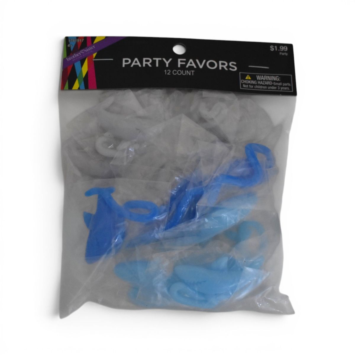 Sticky Shark Party Favors, 12 Count