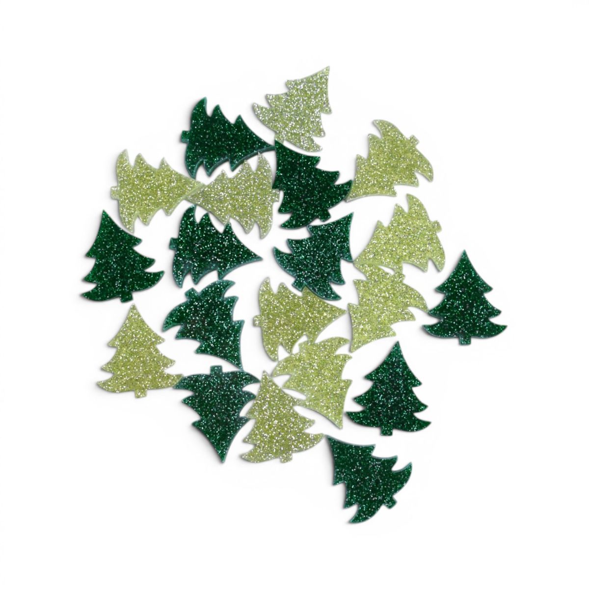 Acrylic Christmas Trees, 20 Pieces