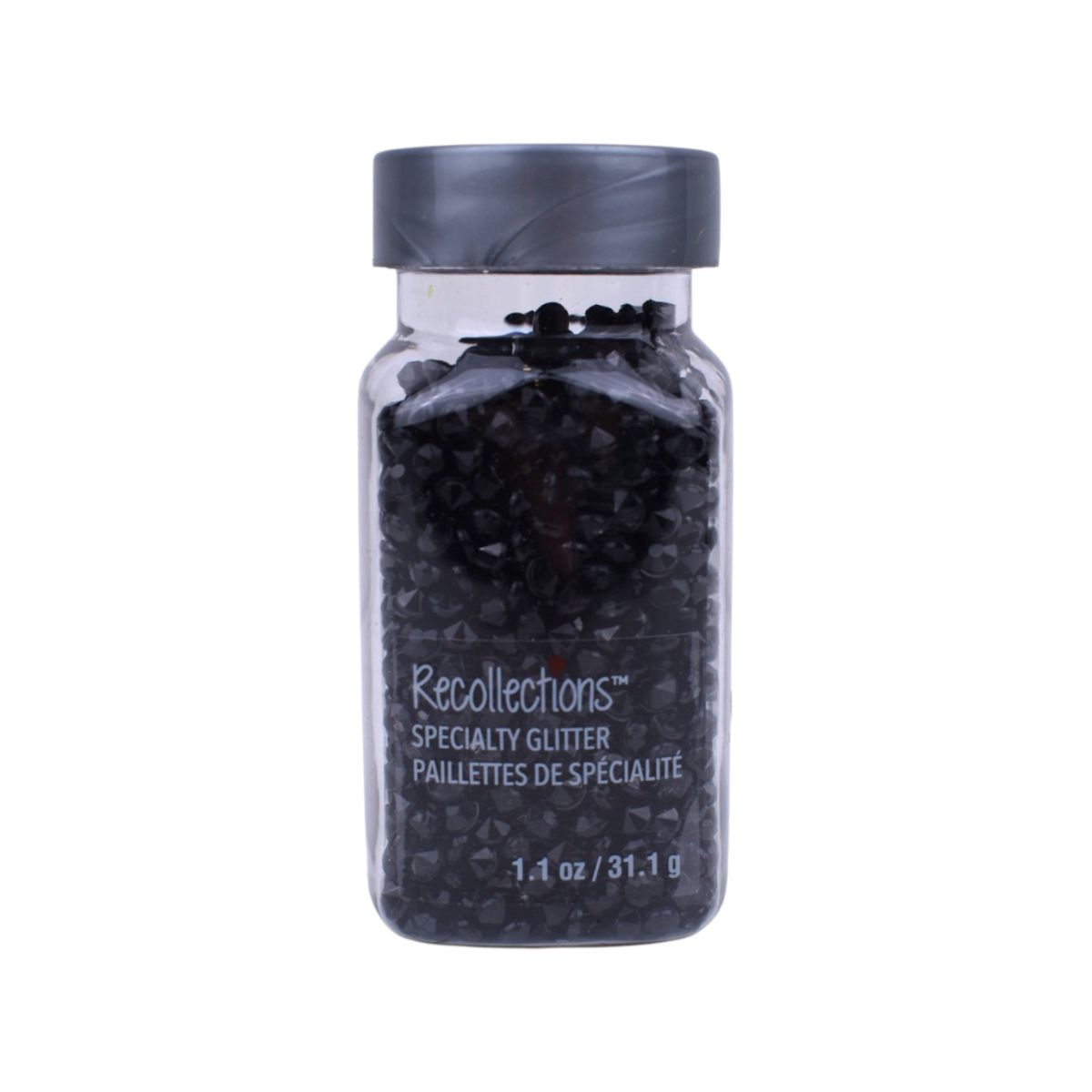 Black Crystals Specialty Glitter, 1.1 oz