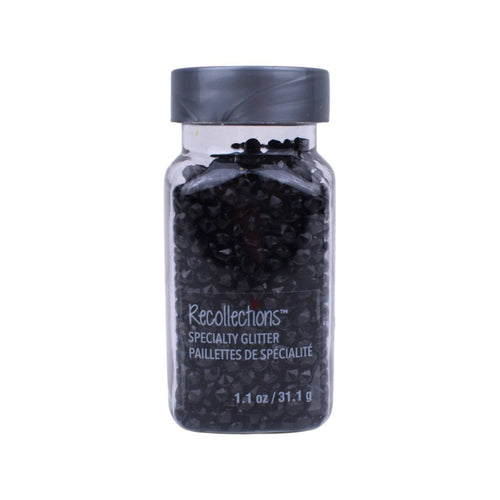 Black Crystals Specialty Glitter, 1.1 oz