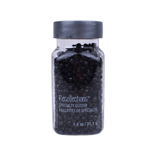 Black Crystals Specialty Glitter, 1.1 oz