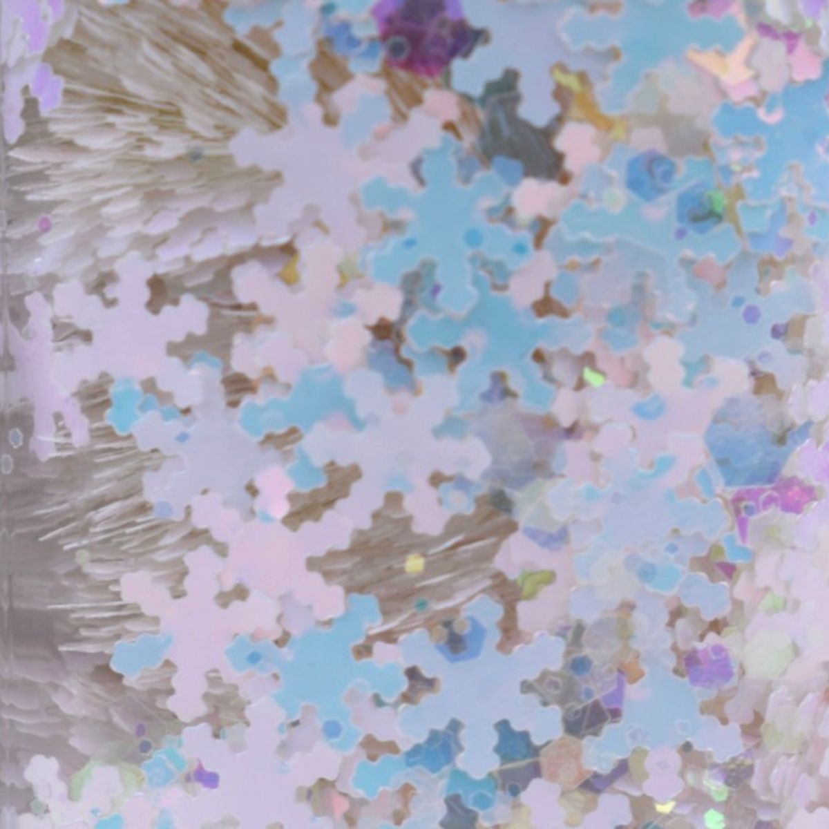 Christmas Specialty Glitter, Multi-Color Snowflake