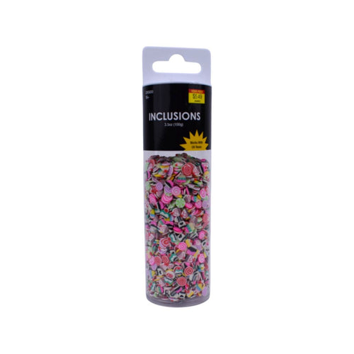 Candy Sprinkles Inclusions (non-edible), 3.5oz