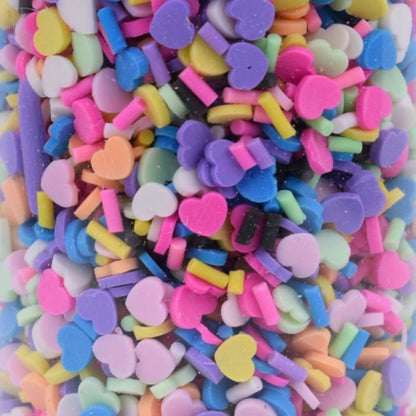 Colorful Heart Sprinkle Inclusions 4.2oz