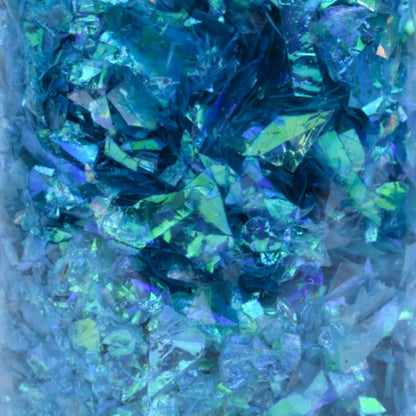 Blue Iridescent Inclusions, 1 oz Jar
