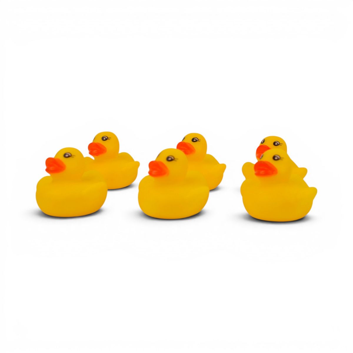 Yellow Rubber Ducks Party Favors, 6 Count