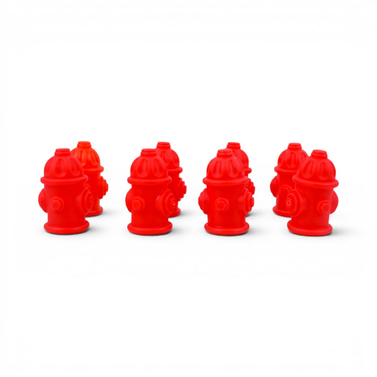 Red Fire Hydrant Party Favors, 8 Count