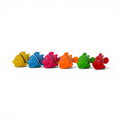 Colorful Fish Party Favors, 6 Count
