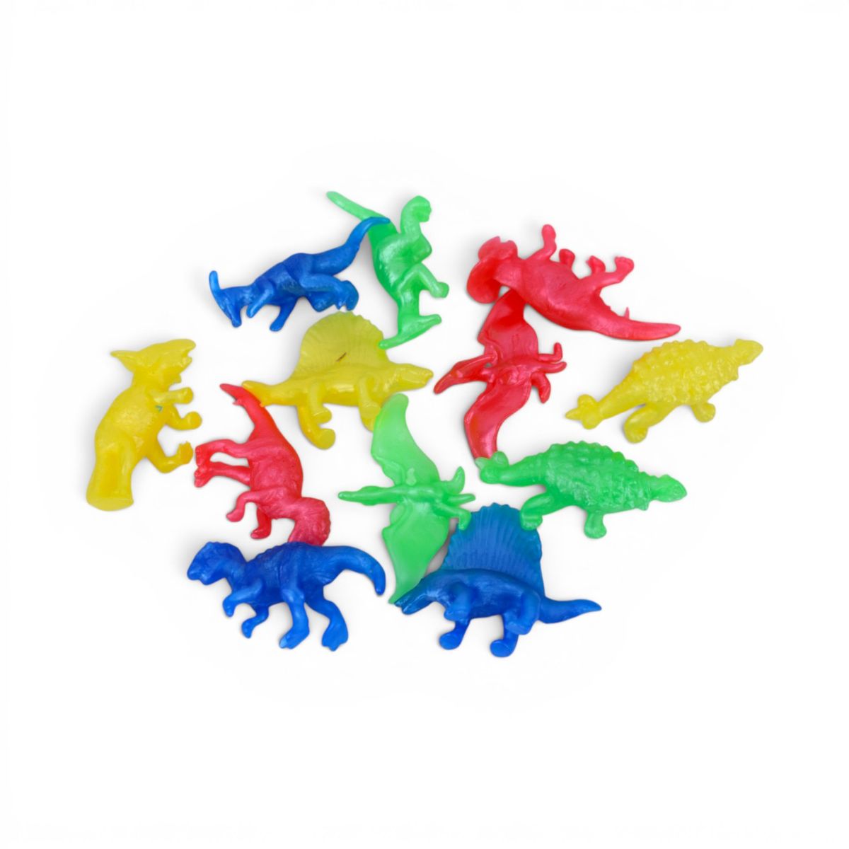 Squishy Miniature Dinosaur Party Favors, 12 Count