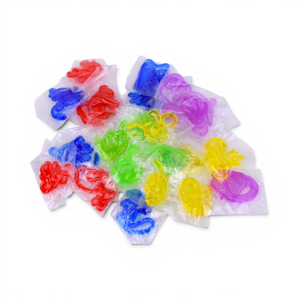 Colorful Sticky Hand Party Favors, 24 Count