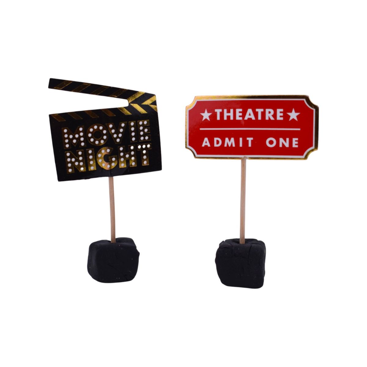 Movie Night Cupcake Topper, 24 Count